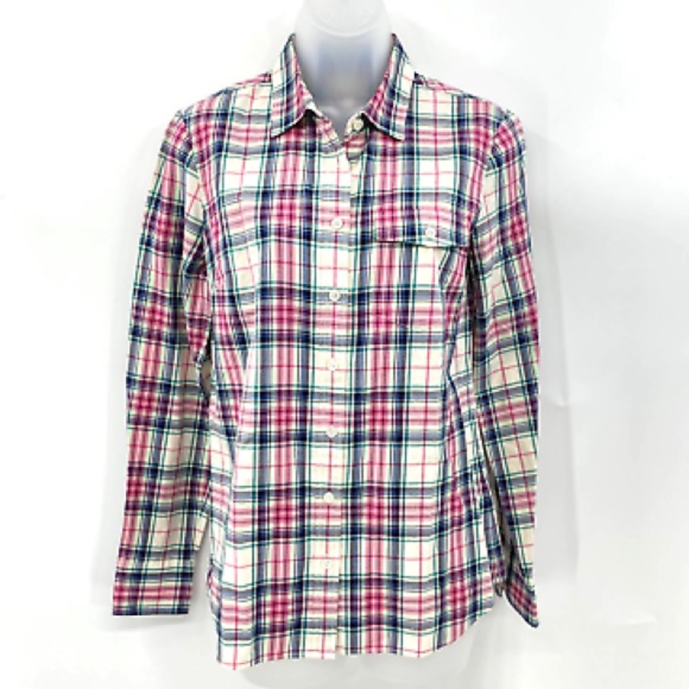 J.Crew Plaid Women’s Shirt Size 6